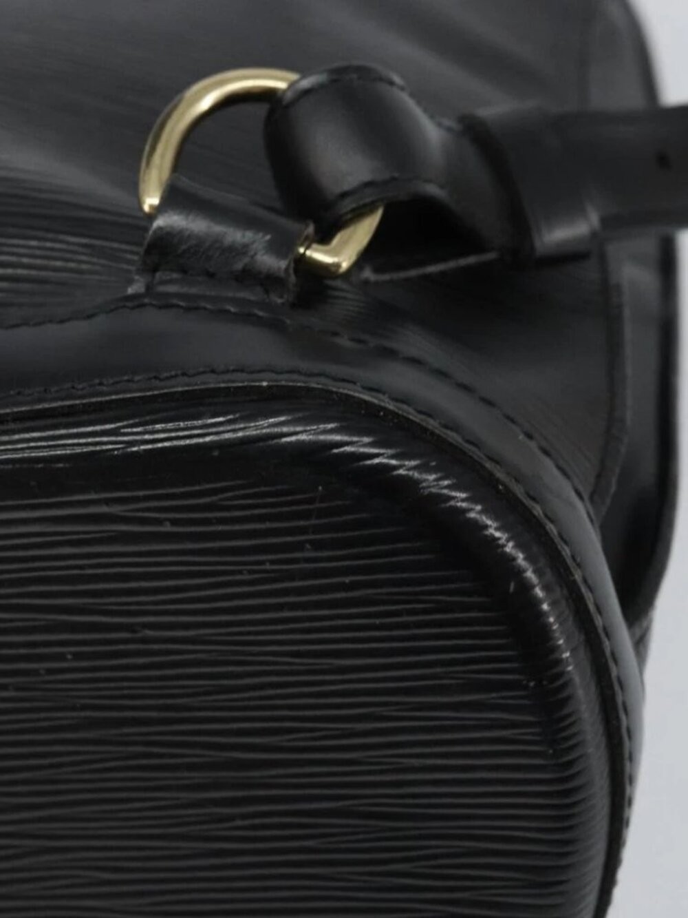 LOUIS VUITTON Epi Coblanc Shoulder Bag Black - Picture 9 of 16